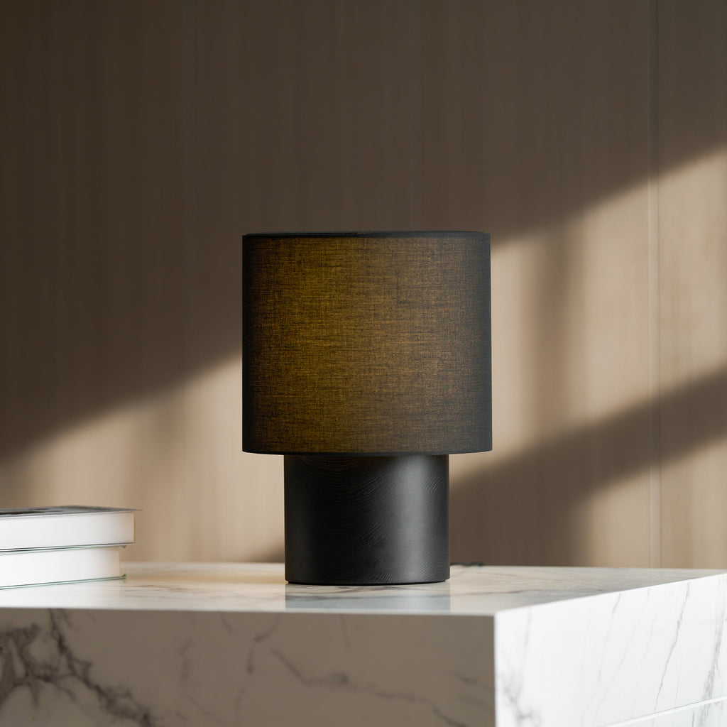 Wabi Sabi Textured Wood Table Lamp - product view 50