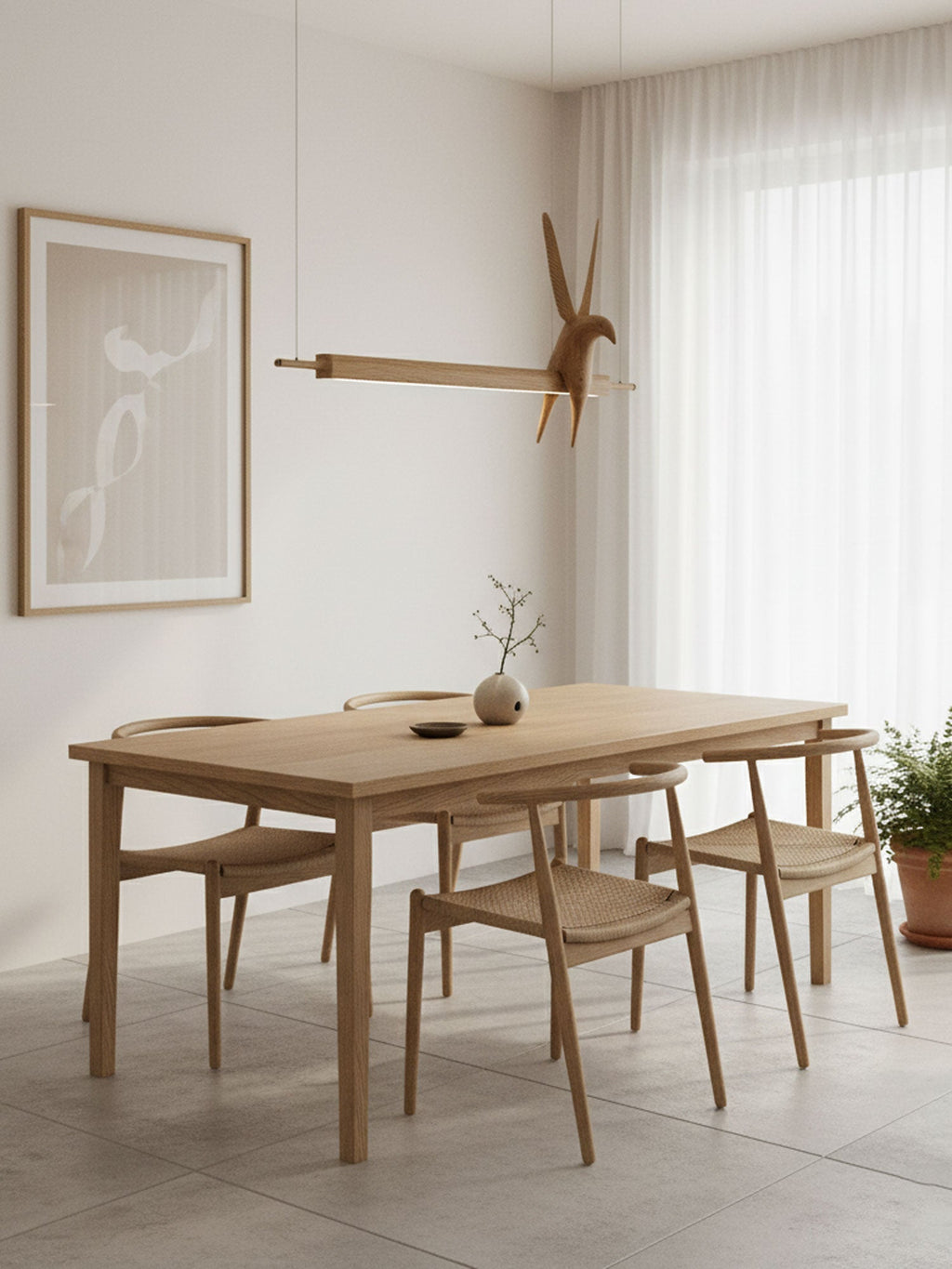 Wait Chandelier — product and interior detail 7