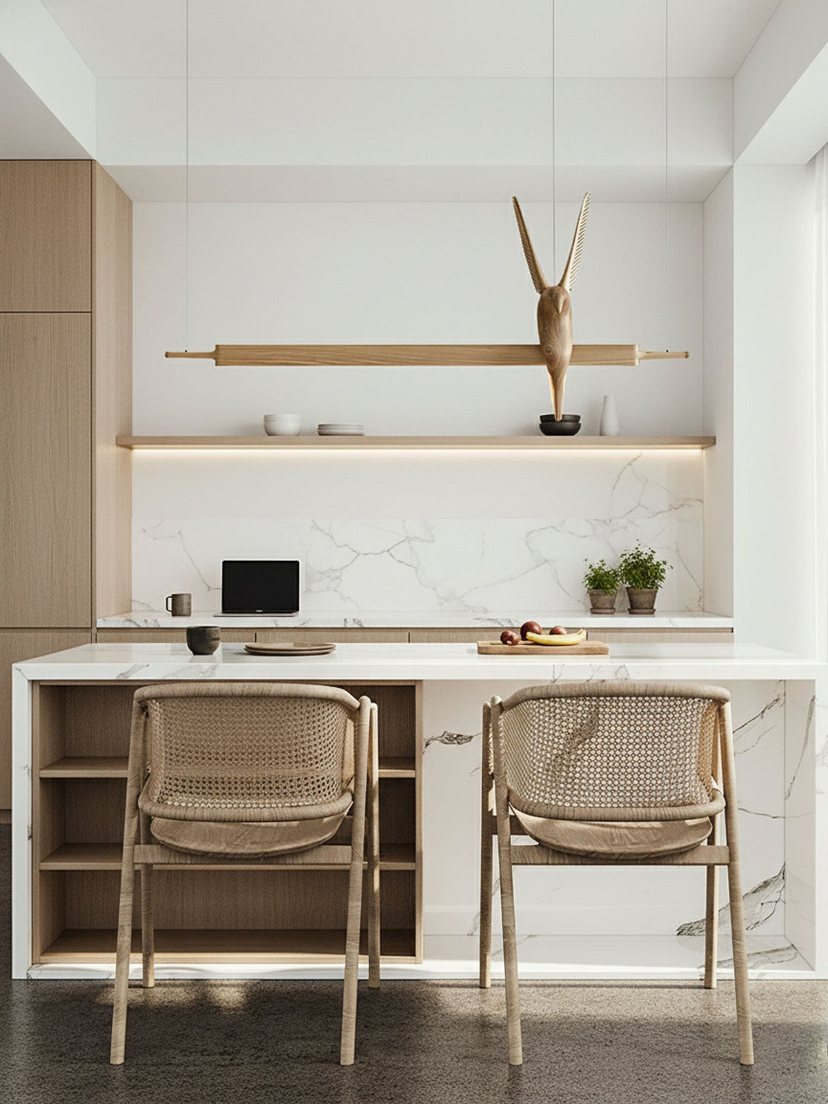 Wait Chandelier — product and interior detail 9