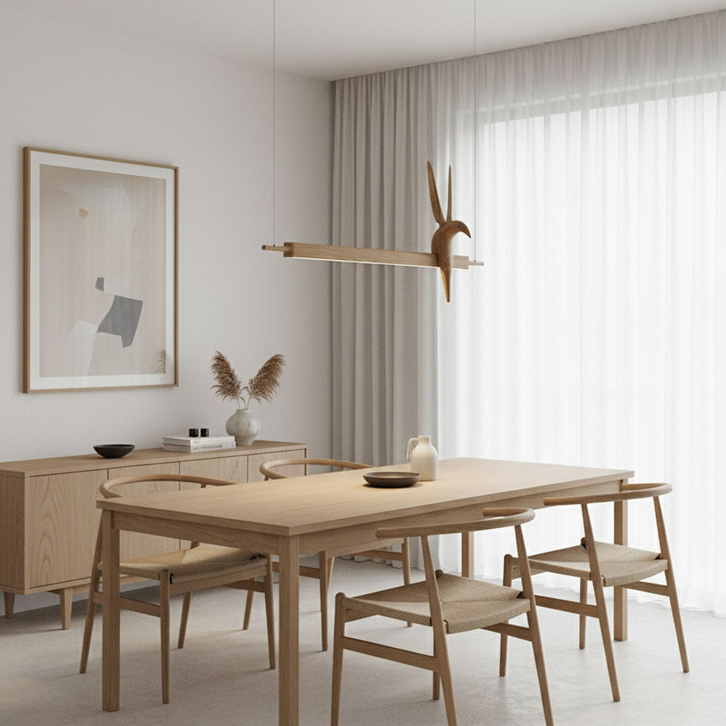Wait Chandelier — product and interior detail 11