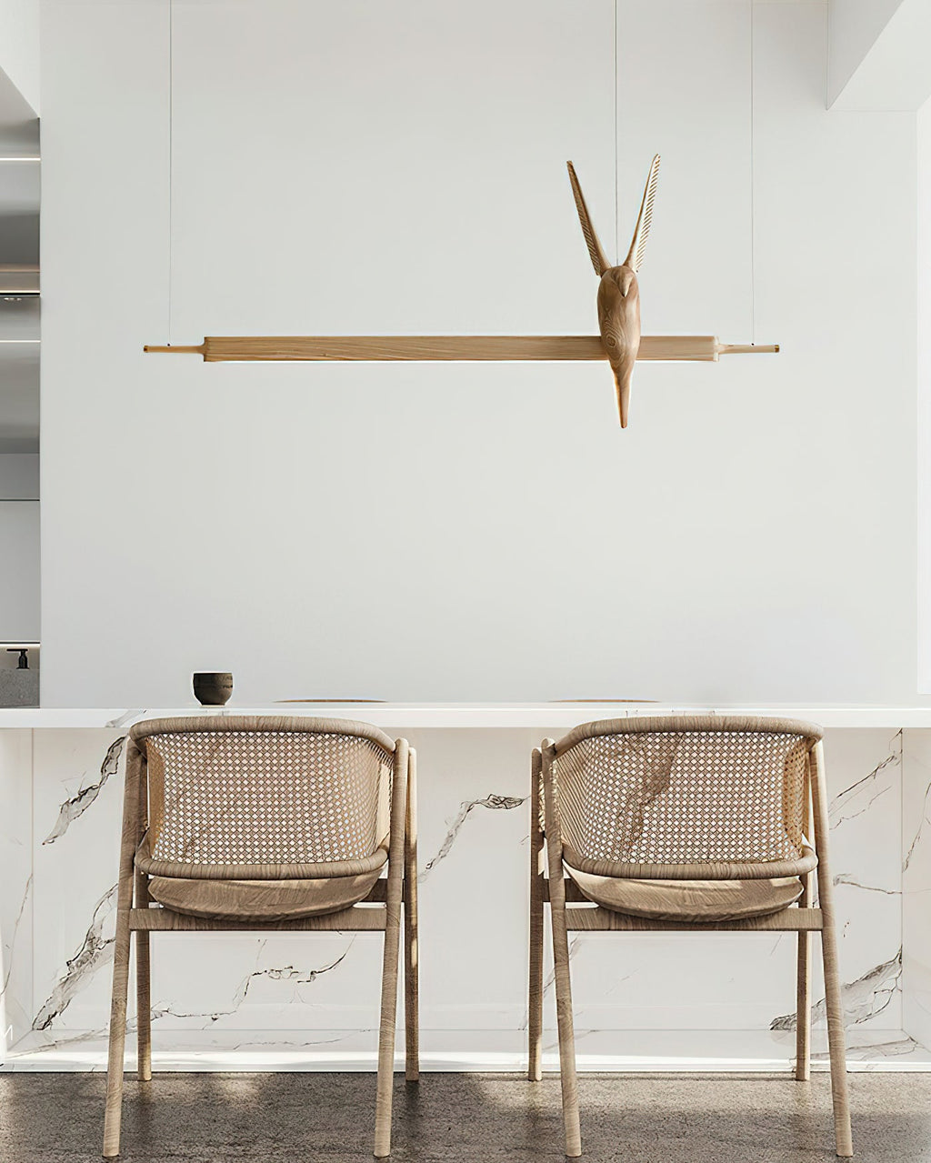 Wait Chandelier — product and interior detail 21