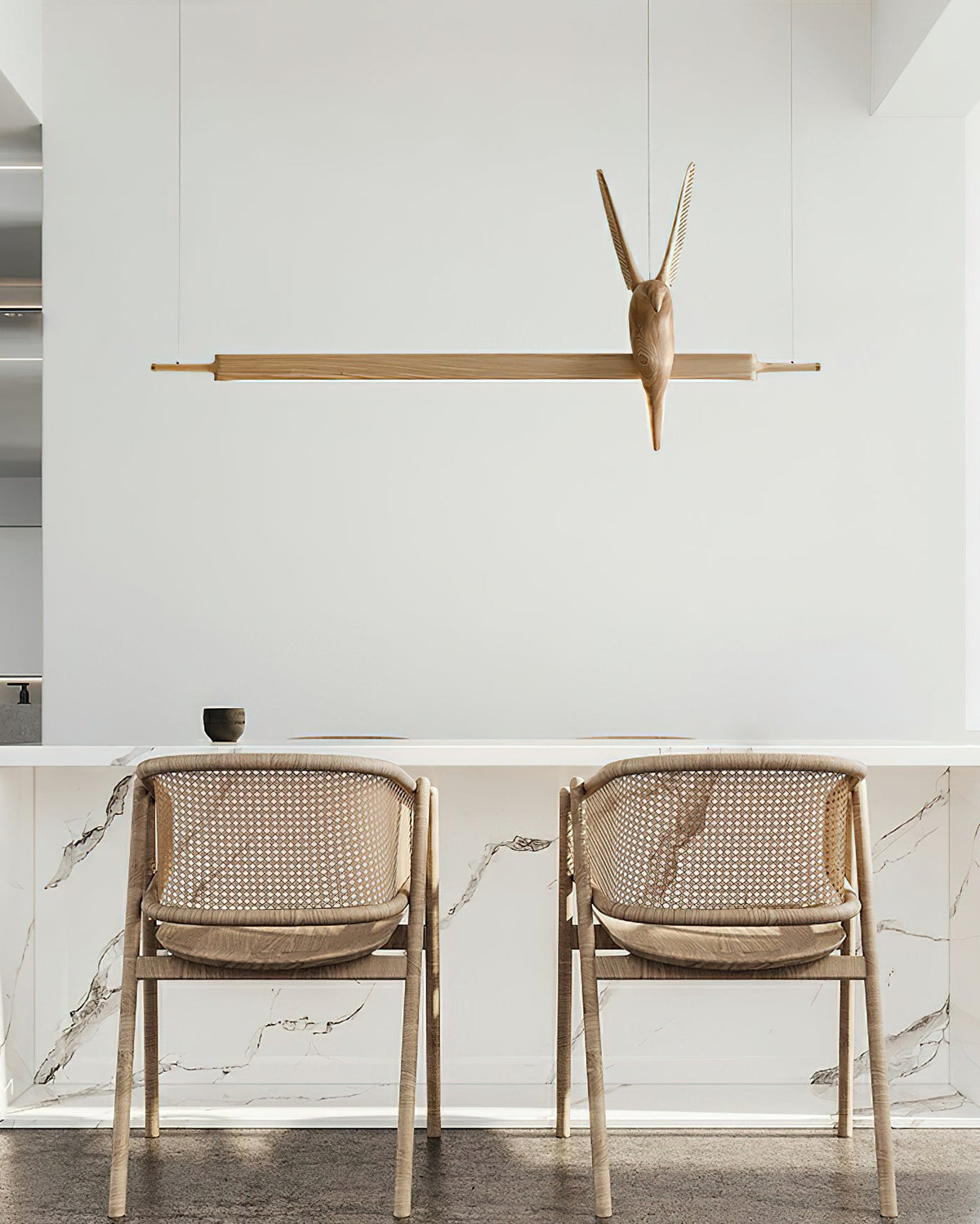 Wait Chandelier — product and interior detail 21