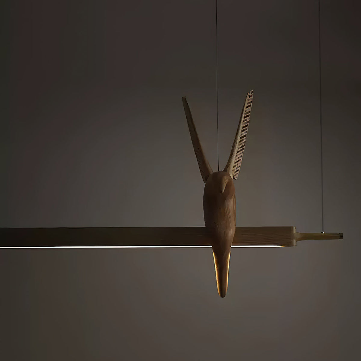 Wait Chandelier — product and interior detail 29