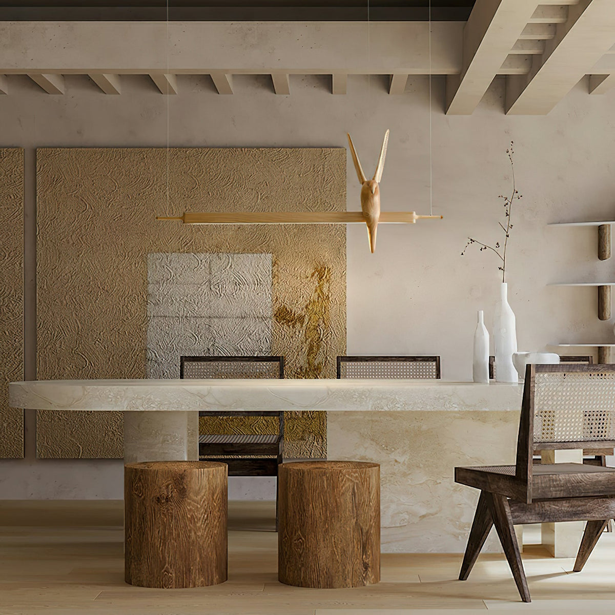 Wait Chandelier — product and interior detail 33