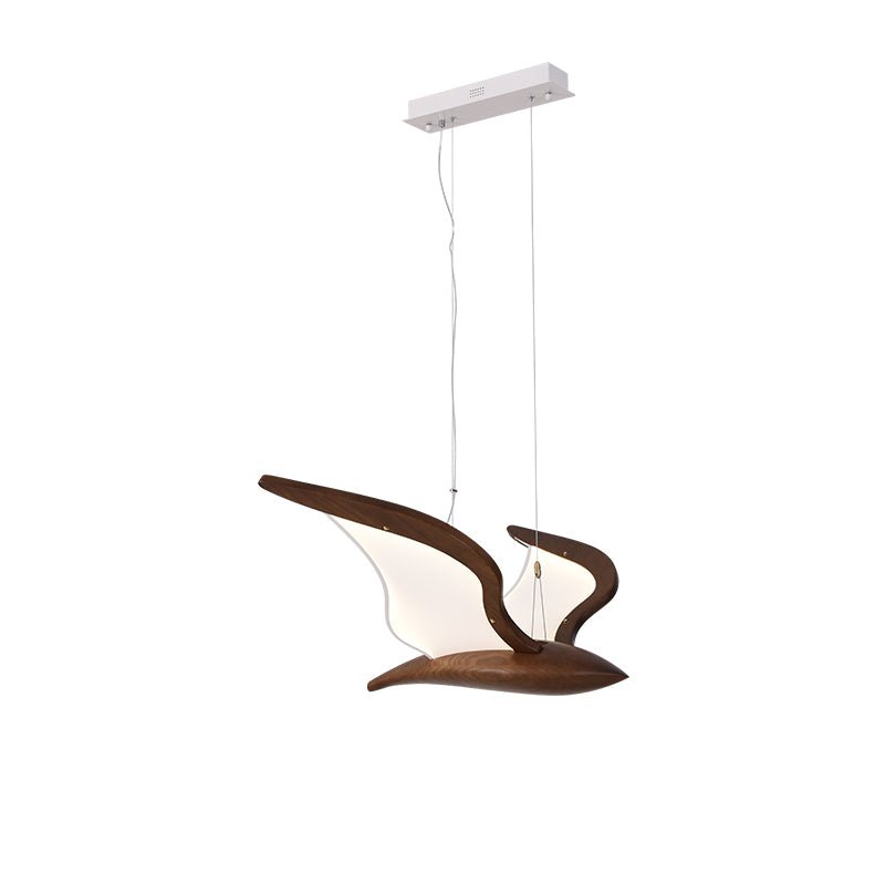 Warbler Wing Wood LED Chandelier — design and interior detail 51