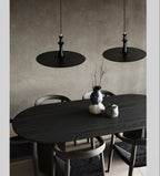 Wooden Spin Pendant Light — product and interior detail 24