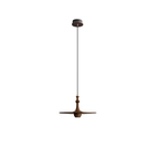 Wooden Spin Pendant Light — product and interior detail 26