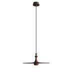 Wooden Spin Pendant Light — product and interior detail 29