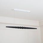 Woodline Orb Linear Wood LED Pendant Light - product view 44