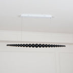 Woodline Orb Linear Wood LED Pendant Light - product view 48