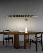 Woodline Orb Linear Wood LED Pendant Light - product view 53