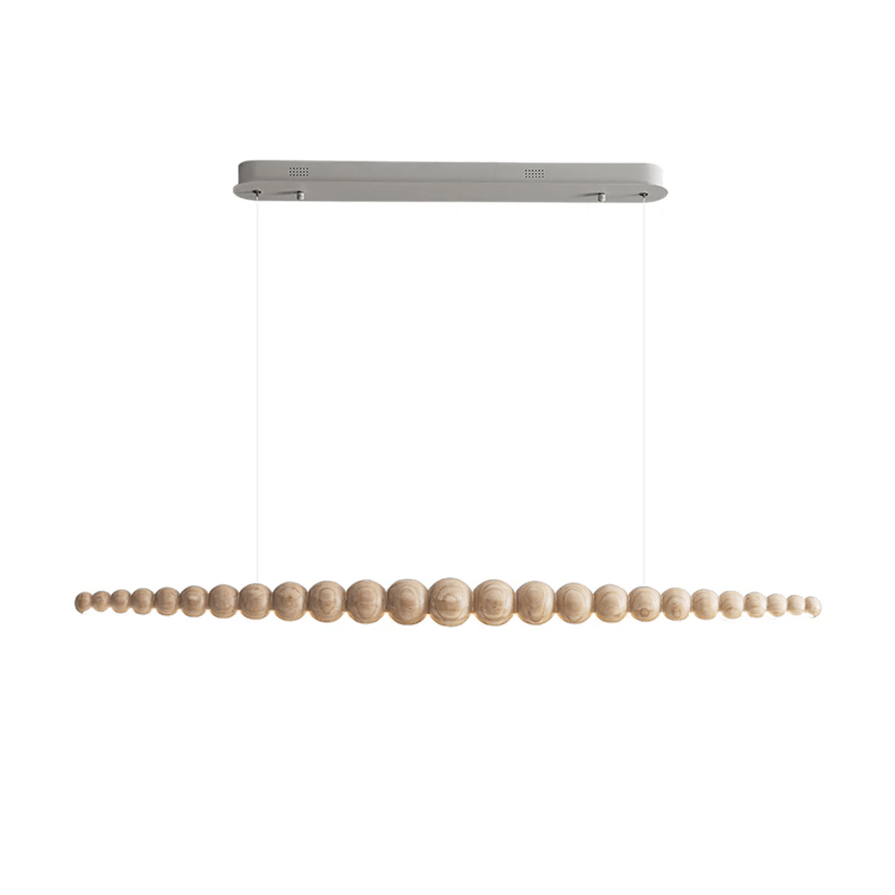 Woodline Orb Linear Wood LED Pendant Light - product view 74