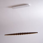 Woodline Orb Linear Wood LED Pendant Light - product view 77