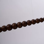 Woodline Orb Linear Wood LED Pendant Light - product view 78