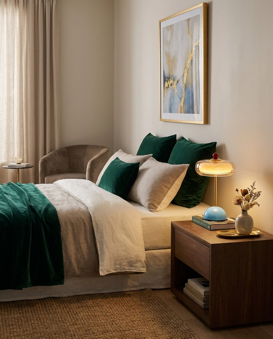 Zarela Amber Glass Rechargeable Table Lamp — product, finish and specification view 17
