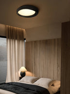 Zenova Round Wood LED Ceiling Light - product view 8