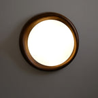 Zenova Round Wood LED Ceiling Light - product view 18