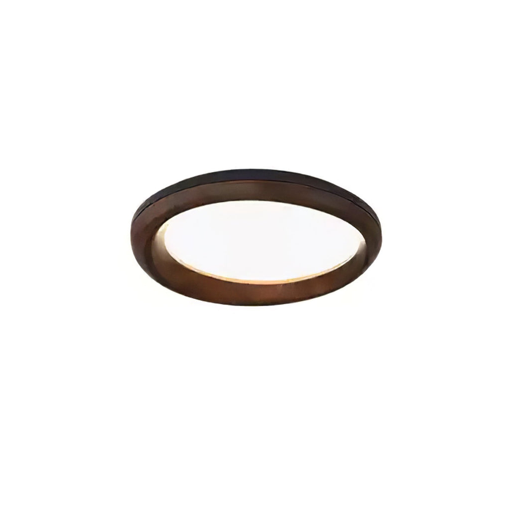 Zenova Round Wood LED Ceiling Light - product view 22