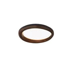 Zenova Round Wood LED Ceiling Light - product view 22
