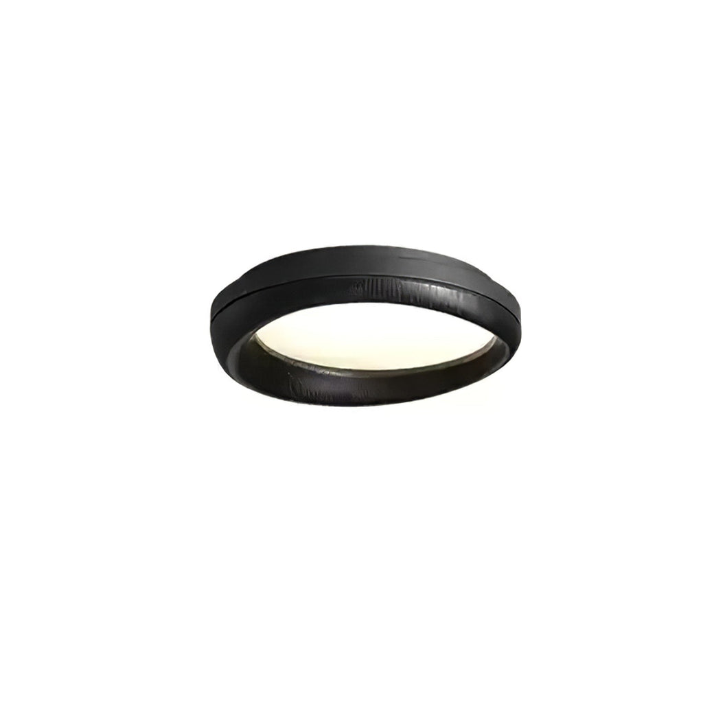 Zenova Round Wood LED Ceiling Light - product view 26