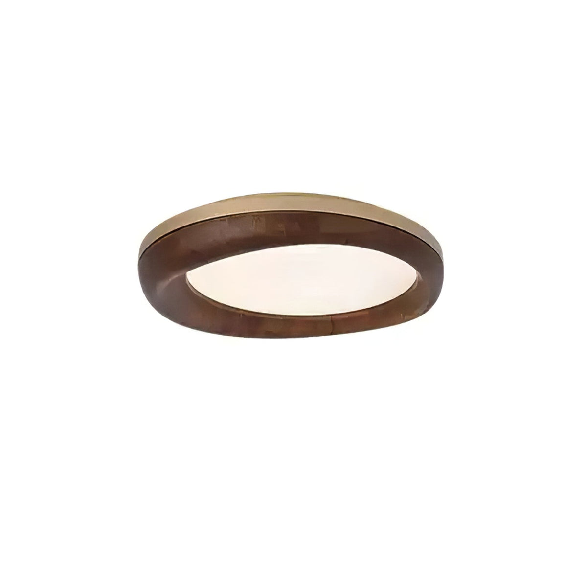 Zenova Round Wood LED Ceiling Light - product view 28