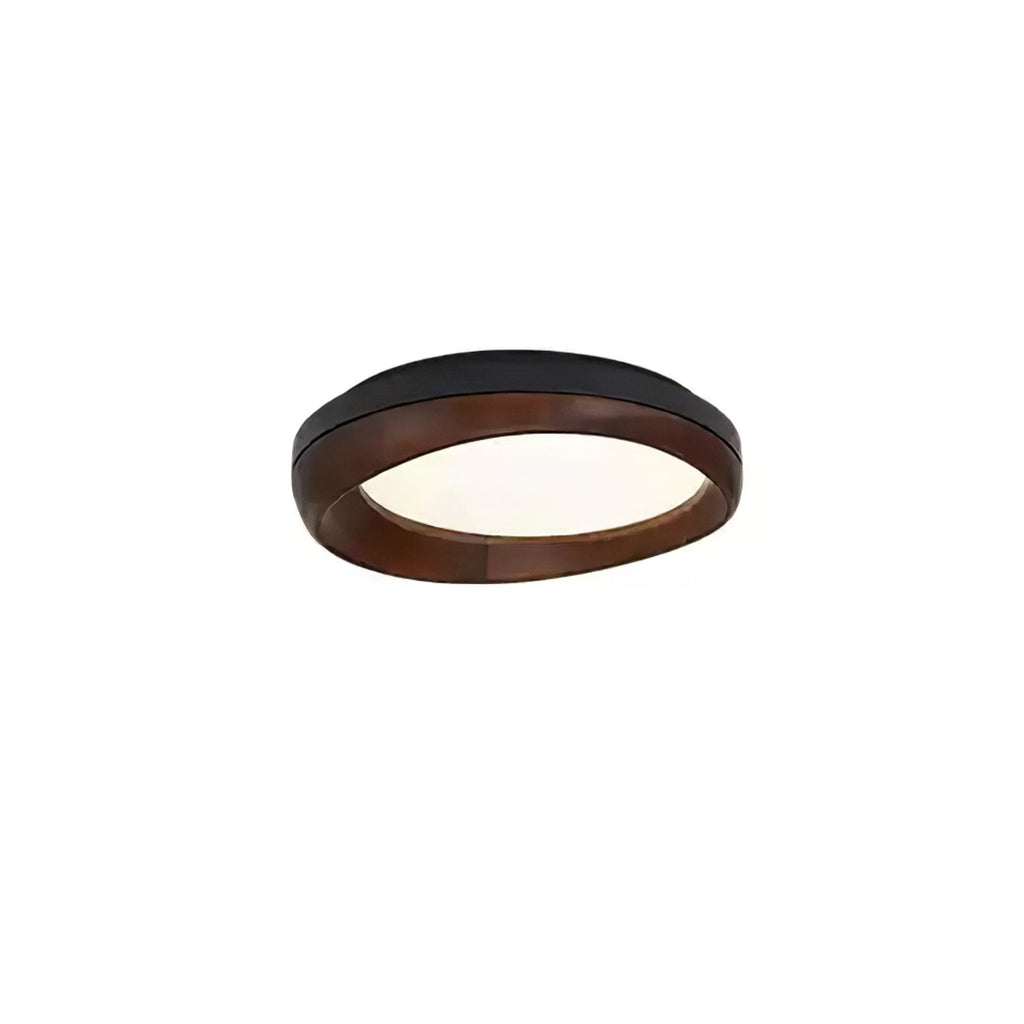 Zenova Round Wood LED Ceiling Light - product view 35