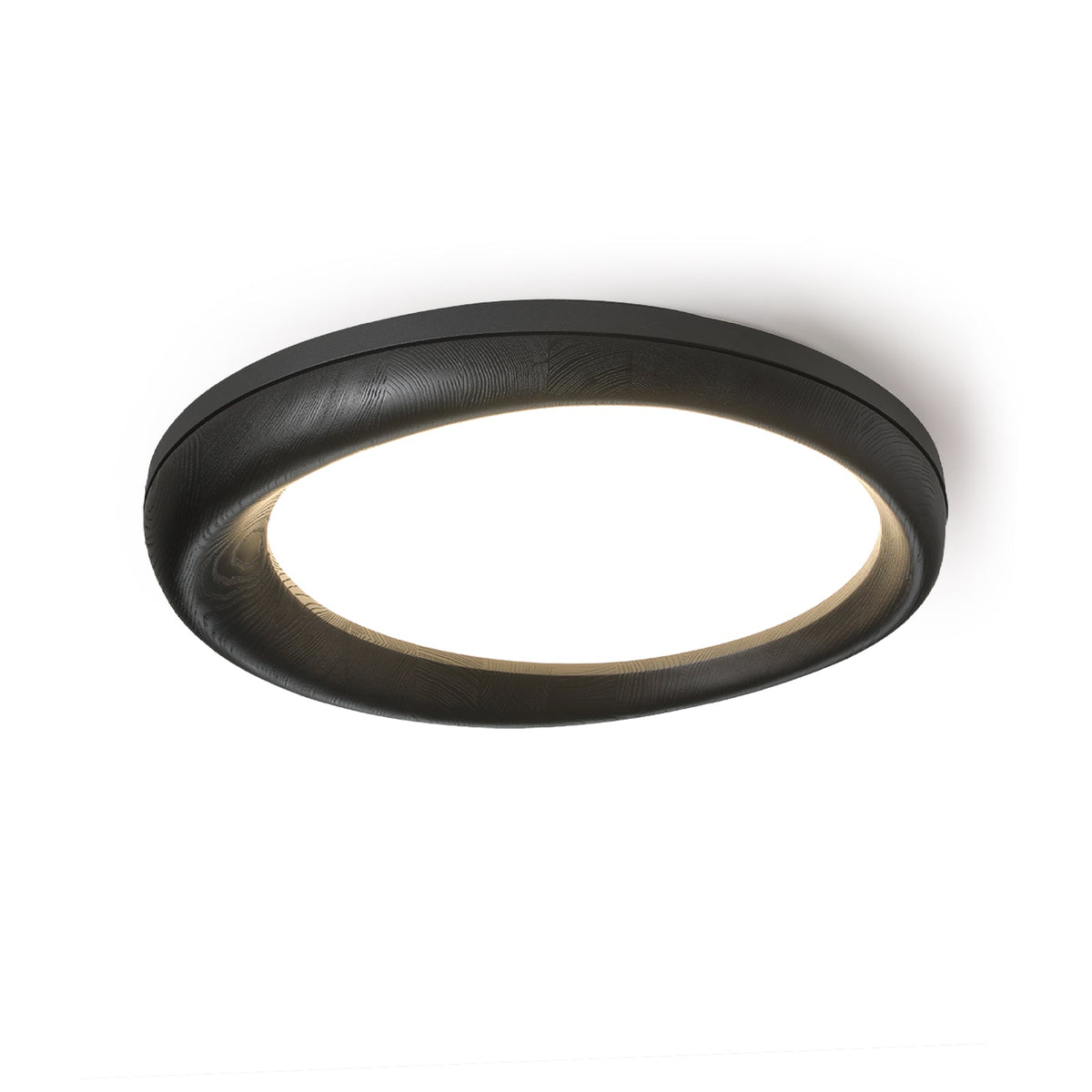 Zenova Round Wood LED Ceiling Light - product view 39