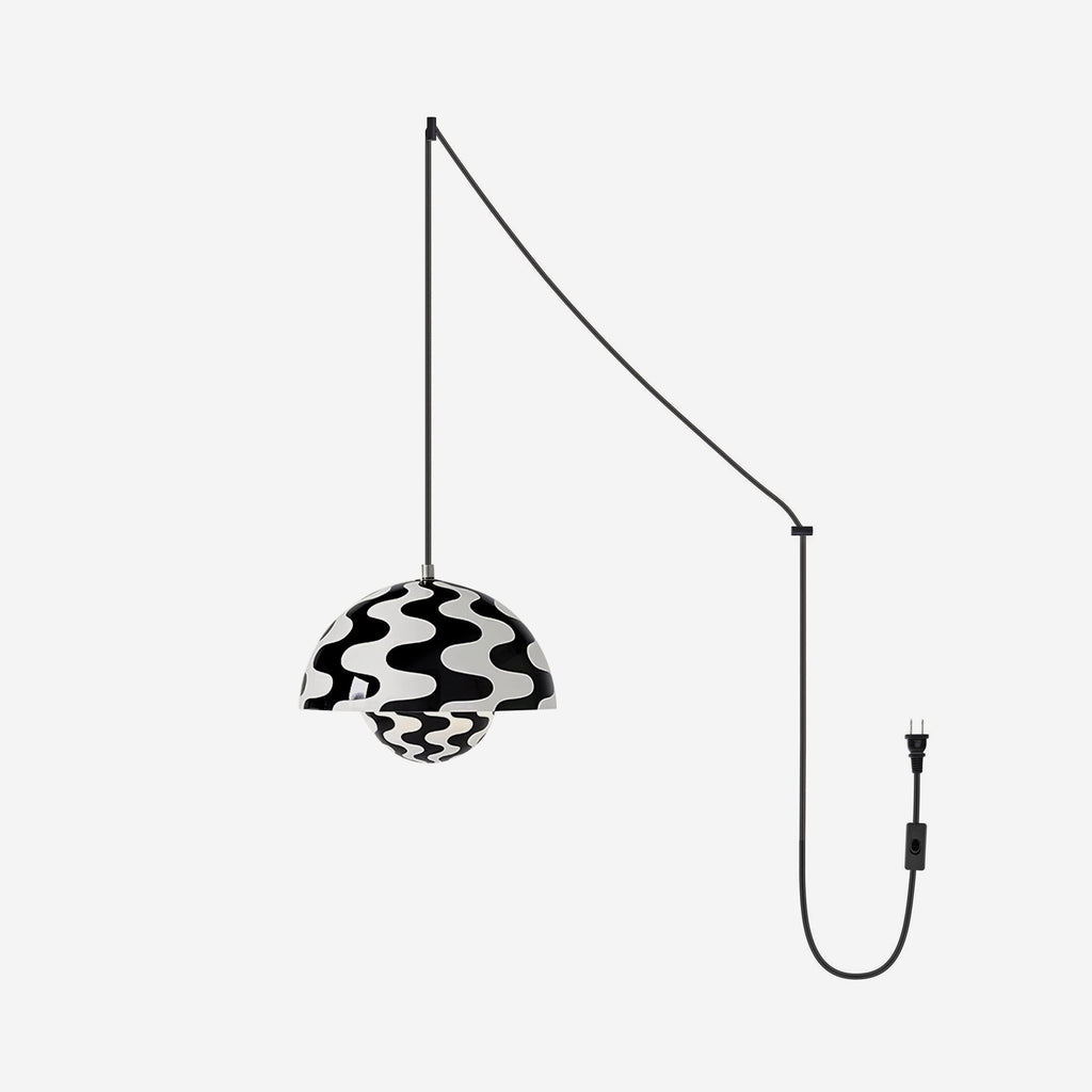 Zeviro Plug-In Dome Pendant Lamp – pendant light view 1