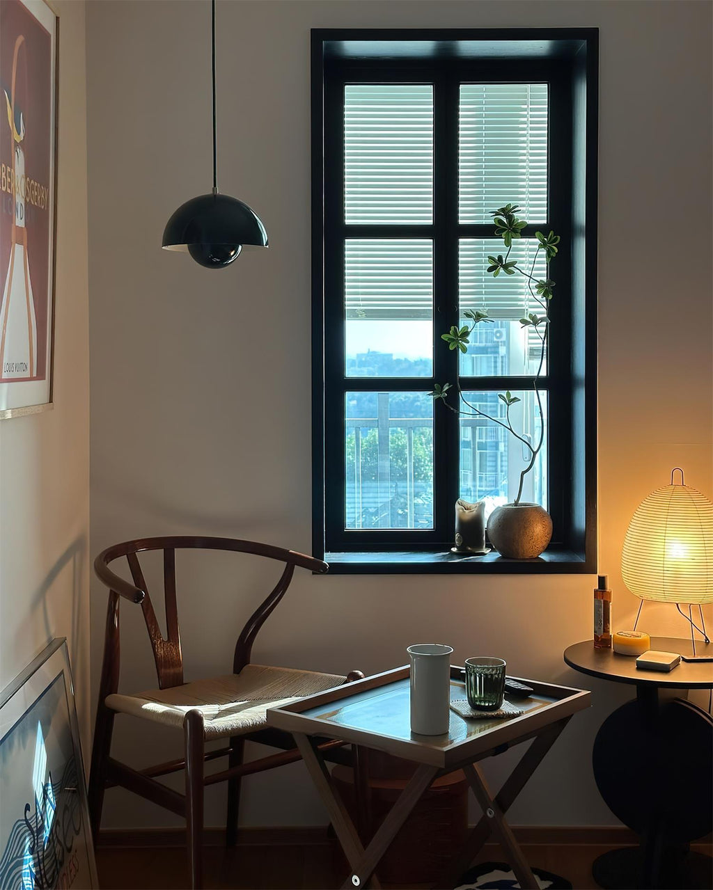 Zeviro Plug-In Dome Pendant Lamp – pendant light view 4